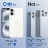 image:imageJETech Magnetic Matte Case for iPhone 16 Black  Compatible with MagSafe Translucent Frosted Soft TPU Cover AntiYellowing AntiFingerprint ShockproofFrosted Clear