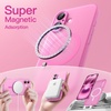 image:imageJETech Magnetic Matte Case for iPhone 16 Black  Compatible with MagSafe Translucent Frosted Soft TPU Cover AntiYellowing AntiFingerprint ShockproofPink