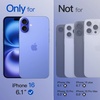 image:imageJETech Magnetic Matte Case for iPhone 16 Black  Compatible with MagSafe Translucent Frosted Soft TPU Cover AntiYellowing AntiFingerprint ShockproofUltramarine