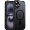 image:imageJETech Magnetic Matte Case for iPhone 16 Pro Max Black  Compatible with MagSafe Translucent Matte Back Slim Shockproof ProtectionBlack