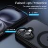 image:imageJETech Magnetic Matte Case for iPhone 16 Pro Max Black  Compatible with MagSafe Translucent Matte Back Slim Shockproof ProtectionBlack