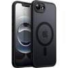 image:imageJETech Magnetic Matte Case for iPhone 16 Pro Max Black  Compatible with MagSafe Translucent Matte Back Slim Shockproof ProtectionBlack