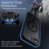 image:imageJETech Magnetic Matte Case for iPhone 16 Pro Max Black  Compatible with MagSafe Translucent Matte Back Slim Shockproof ProtectionBlack