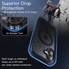image:imageJETech Magnetic Matte Case for iPhone 16 Pro Max Black  Compatible with MagSafe Translucent Matte Back Slim Shockproof ProtectionBlack