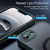 image:imageJETech Magnetic Matte Case for iPhone 16 Pro Max Black  Compatible with MagSafe Translucent Matte Back Slim Shockproof ProtectionDark Green