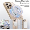 image:imageJETech Magnetic Matte Case for iPhone 16 Pro Max Black  Compatible with MagSafe Translucent Matte Back Slim Shockproof ProtectionDesert Titanium Back