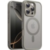 image:imageJETech Magnetic Matte Case for iPhone 16 Pro Max Black  Compatible with MagSafe Translucent Matte Back Slim Shockproof ProtectionNatural Titanium