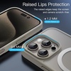 image:imageJETech Magnetic Matte Case for iPhone 16 Pro Max Black  Compatible with MagSafe Translucent Matte Back Slim Shockproof ProtectionNatural TitaniumWhite