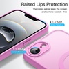 image:imageJETech Magnetic Matte Case for iPhone 16 Pro Max Black  Compatible with MagSafe Translucent Matte Back Slim Shockproof ProtectionPink