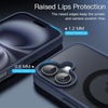 image:imageJETech Magnetic Matte Case for iPhone 16 Pro Max Black  Compatible with MagSafe Translucent Matte Back Slim Shockproof ProtectionStorm Blue