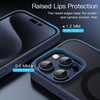 image:imageJETech Magnetic Matte Case for iPhone 16 Pro Max Black  Compatible with MagSafe Translucent Matte Back Slim Shockproof ProtectionStorm Blue