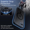 image:imageJETech Magnetic Matte Case for iPhone 16 Pro Max Black  Compatible with MagSafe Translucent Matte Back Slim Shockproof ProtectionStorm Blue