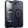 image:imageJETech Magnetic Matte Case for iPhone 16 Pro Max Black  Compatible with MagSafe Translucent Matte Back Slim Shockproof ProtectionStorm Blue