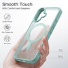 image:imageJETech Magnetic Matte Case for iPhone 16 Pro Max Black  Compatible with MagSafe Translucent Matte Back Slim Shockproof ProtectionTeal