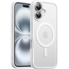image:imageJETech Magnetic Matte Case for iPhone 16 Pro Max Black  Compatible with MagSafe Translucent Matte Back Slim Shockproof ProtectionWhite
