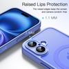 image:imageJETech Magnetic Matte Case for iPhone 16 Pro Max Black Titanium  Compatible with MagSafe Builtin Camera Control Button Shockproof Translucent Back Slim Phone CoverUltramarine