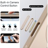 image:imageJETech Magnetic Matte Case for iPhone 16 Pro Max Black Titanium  Compatible with MagSafe Builtin Camera Control Button Shockproof Translucent Back Slim Phone CoverDesert Titanium