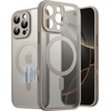 image:imageJETech Magnetic Matte Case for iPhone 16 Pro Max Black Titanium  Compatible with MagSafe Builtin Camera Control Button Shockproof Translucent Back Slim Phone CoverNatural Titanium