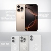 image:imageJETech Magnetic Matte Case for iPhone 16 Pro Max Black Titanium  Compatible with MagSafe Builtin Camera Control Button Shockproof Translucent Back Slim Phone CoverDesert Titanium