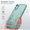 image:imageJETech Magnetic Matte Case for iPhone 16 Pro Max Black Titanium  Compatible with MagSafe Builtin Camera Control Button Shockproof Translucent Back Slim Phone CoverTeal