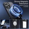 image:imageJETech Magnetic Matte Case for iPhone 16 Pro Max Black Titanium  Compatible with MagSafe Builtin Camera Control Button Shockproof Translucent Back Slim Phone CoverBlack Titanium