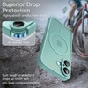 image:imageJETech Magnetic Matte Case for iPhone 16 Pro Max Black Titanium  Compatible with MagSafe Builtin Camera Control Button Shockproof Translucent Back Slim Phone CoverTeal