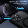 image:imageJETech Magnetic Matte Case for iPhone 16 Pro Max Black Titanium  Compatible with MagSafe Builtin Camera Control Button Shockproof Translucent Back Slim Phone CoverBlack Titanium