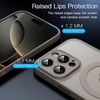 image:imageJETech Magnetic Matte Case for iPhone 16 Pro Max Black Titanium  Compatible with MagSafe Builtin Camera Control Button Shockproof Translucent Back Slim Phone CoverNatural Titanium