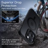 image:imageJETech Magnetic Matte Case for iPhone 16 Pro Max Black Titanium  Compatible with MagSafe Camera Control Button Translucent Matte Back Slim Shockproof ProtectionBlack Titanium