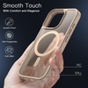 image:imageJETech Magnetic Matte Case for iPhone 16 Pro Max Black Titanium  Compatible with MagSafe Camera Control Button Translucent Matte Back Slim Shockproof ProtectionDesert Titanium