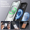image:imageJETech Magnetic Silicone Case for iPhone 15 Black  Compatible with MagSafe Silky Soft Touch Full Camera Lens Protection Shock Absorbing Phone CoverBlack