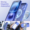 image:imageJETech Magnetic Silicone Case for iPhone 16 Black  Compatible with MagSafe Silky Soft Touch Full Camera Lens Protection Shock Absorbing Phone CoverUltramarine