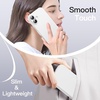 image:imageJETech Magnetic Silicone Case for iPhone 16 Black  Compatible with MagSafe Silky Soft Touch Full Camera Lens Protection Shock Absorbing Phone CoverWhite