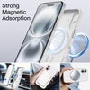 image:imageJETech Magnetic Silicone Case for iPhone 16 Black  Compatible with MagSafe Silky Soft Touch Full Camera Lens Protection Shock Absorbing Phone CoverWhite