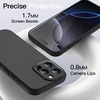 image:imageJETech Magnetic Silicone Case for iPhone 16 Pro Black  Compatible with MagSafe Silky Soft Touch Full Camera Lens Protection Shock Absorbing Phone CoverBlack
