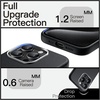 image:imageJETech Magnetic Slim Case for iPhone 15 Pro Natural Titanium  Compatible with MagSafe Leather Texture Finish Soft TPU Design Shockproof ProtectionBlack