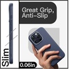 image:imageJETech Magnetic Slim Case for iPhone 15 Pro Natural Titanium  Compatible with MagSafe Leather Texture Finish Soft TPU Design Shockproof ProtectionBlue