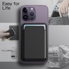 image:imageJETech Magnetic Wallet Compatible with MagSafe Black  for iPhone 1717eAir1615141312 Series Pixel 10 Series PU Phone Card Holder Store 12 CardsBlack