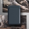 image:imageJETech Magnetic Wallet Compatible with MagSafe Black  for iPhone 1717eAir1615141312 Series Pixel 10 Series PU Phone Card Holder Store 12 CardsBlue