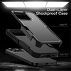 image:imageJETech Rugged Case for iPhone 15 Pro Max Black  DualLayer Protection HeavyDuty Shockproof Design Matte FinishBlack