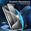 image:imageJETech Screen Protector for iPhone 15 2Pack  FullCoverage Tempered Glass 10Second Super Easy Installation with OneStep Alignment Tray BubbleFree HD CleariPhone 15 Pro
