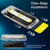 image:imageJETech Screen Protector for iPhone 15 2Pack  FullCoverage Tempered Glass 10Second Super Easy Installation with OneStep Alignment Tray BubbleFree HD CleariPhone 16 Pro Max