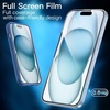 image:imageJETech Screen Protector for iPhone 15 2Pack  FullCoverage Tempered Glass 10Second Super Easy Installation with OneStep Alignment Tray BubbleFree HD CleariPhone 15 Plus