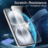 image:imageJETech Screen Protector for iPhone 15 2Pack  FullCoverage Tempered Glass 10Second Super Easy Installation with OneStep Alignment Tray BubbleFree HD CleariPhone 16