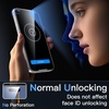 image:imageJETech Shatterproof Screen Protector for iPhone 15 Pro 3Pack  9H Tempered Glass Military Grade Film Easy Installation Tool HD Clear CaseFriendlyiPhone 15 Pro