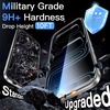 image:imageJETech Shatterproof Screen Protector for iPhone 15 Pro 3Pack  9H Tempered Glass Military Grade Film Easy Installation Tool HD Clear CaseFriendlyiPhone 17 Pro Max