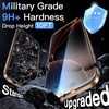 image:imageJETech Shatterproof Screen Protector for iPhone 15 Pro 3Pack  9H Tempered Glass Military Grade Film Easy Installation Tool HD Clear CaseFriendlyiPhone 16 Pro Max