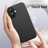 image:imageJETech Silicone Case for iPhone 16 Pro Max Black  Silky Soft Touch Shockproof Protection Scratch Resistant Microfiber LiningBlack