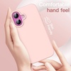 image:imageJETech Silicone Case for iPhone 16 Pro Max Black  Silky Soft Touch Shockproof Protection Scratch Resistant Microfiber LiningLight Pink