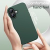 image:imageJETech Silicone Case for iPhone 16 Pro Max Black  Silky Soft Touch Shockproof Protection Scratch Resistant Microfiber LiningMidnight Green